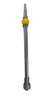 Bombilla Recta Decorada de Acero Inoxidable Stainless Steel Straight Bombilla for Mate with Spring Filter - Assorted Colors, 16 cm / 6.29"