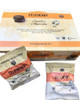 Celienergy Alfajores Artesanales Zapallo y Algarroba Gluten-Free Alfajores Pumpkin & Carob Seeds Filled with Dulce de leche and Pastry Bath, 600 g / 21.16 oz (box of 12)