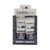 Laddubar Barra de Coco y Choco Coconut, Cocoa & Gluten-Free Cocoa Butter Bars, 30 g / 1.05 oz ea (box of 12)