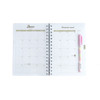 Agenda 2023 "Dejá Que Este Año Fluya" Daily Personal Planner - Spiral Hardcover Agenda Perfect for Gifting