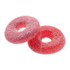 Fini Gomitas Aros Ácidos de Frutilla Strawberry Sour Rings Gummies, 90 g / 3.17 oz (pack de 3)