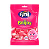 Fini Besos Gomitas de Frutilla y Crema Kisses Strawberry and Cream Gummies, 90 g / 3.17 oz bag (pack of 3)