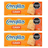 Cerealitas Classic Biscuits with Whole Grain Cereal & Vegetable Oil, 212 g / 7.47 oz (pack of 3)