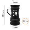 Chopp Jarra Vaso - Aluminum Fernet, Messi 10 Design  for Football Fans, 1.5 L / 50.72 oz capacity