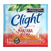 Jugo Clight Manzana Deliciosa Powdered Juice Delicious Apple Flavor No Sugar, 7 g /  0.24 oz (box of 20)