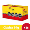 Tita Chocolate Coated Cookie With Lemon Cream Filling Wholesale Bulk Box, 36 cookies x 19 g / 0.67 oz (12 displays per box)