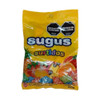 Sugus Surtidos Soft Candy Blocks Assorted Flavors Strawberry, Orange, Pineapple, Mint, Lemon & Green Apple, Gluten-Free, 150 g / 5.29 oz bag