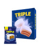 Punta Ballena Alfajor Triple Nieve Triple Alfajor with Sugar Coating & Dulce de Leche Filling, 48 g / 1.7 oz (pack of 12)
