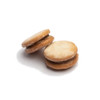 Chammas Traditional Milk Alfajores - Creamy Dulce de Leche Filling, Glazed (box of 6)