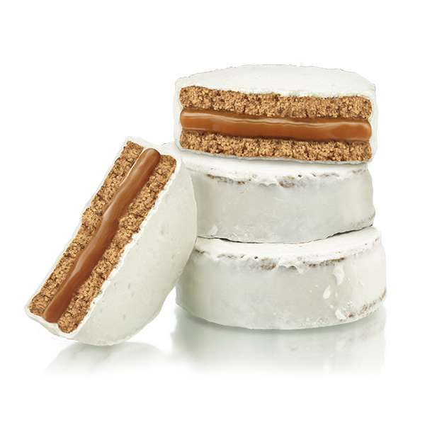 Estancia El Rosario Sprinkled Sugar Alfajor with Dulce de Leche Filling