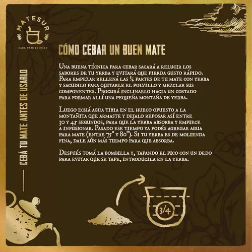 Matesur Premium Imperial Gourd Mate Leather & Alpaca Cincelado