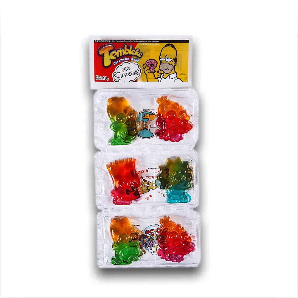 Tembleke Tembleke Gomitas Jelly Candies Gummies, 48 g / 1.7 oz (pack of 3 trays)