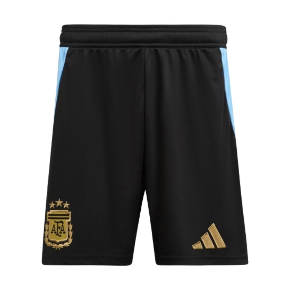Adidas Authentic Argentina Home Black Shorts 24 AEROREADY