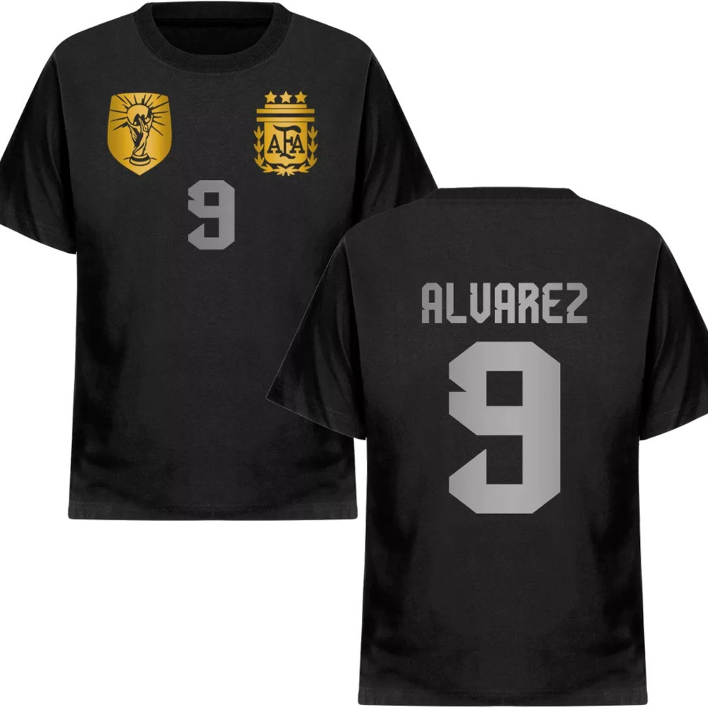 AFA Football Shirt Nro 9 Julián Álvarez Argentina National Team