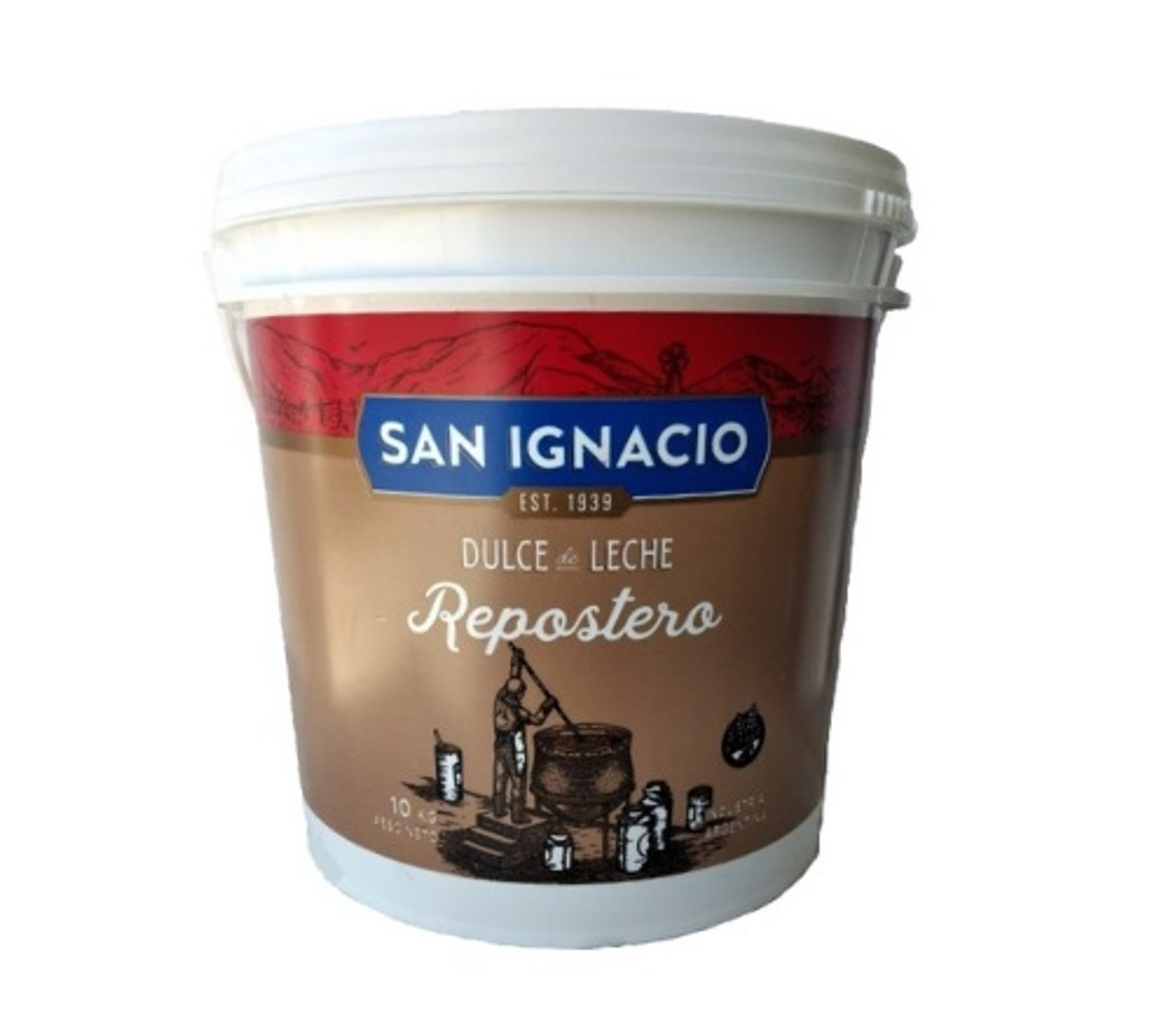 San Ignacio Dulce de Leche Repostero Thicker Reposteria, Confectioner's  Thicker Milk Confiture for Bakeries, Cakes and Pastry, 10 kg / 22 lb