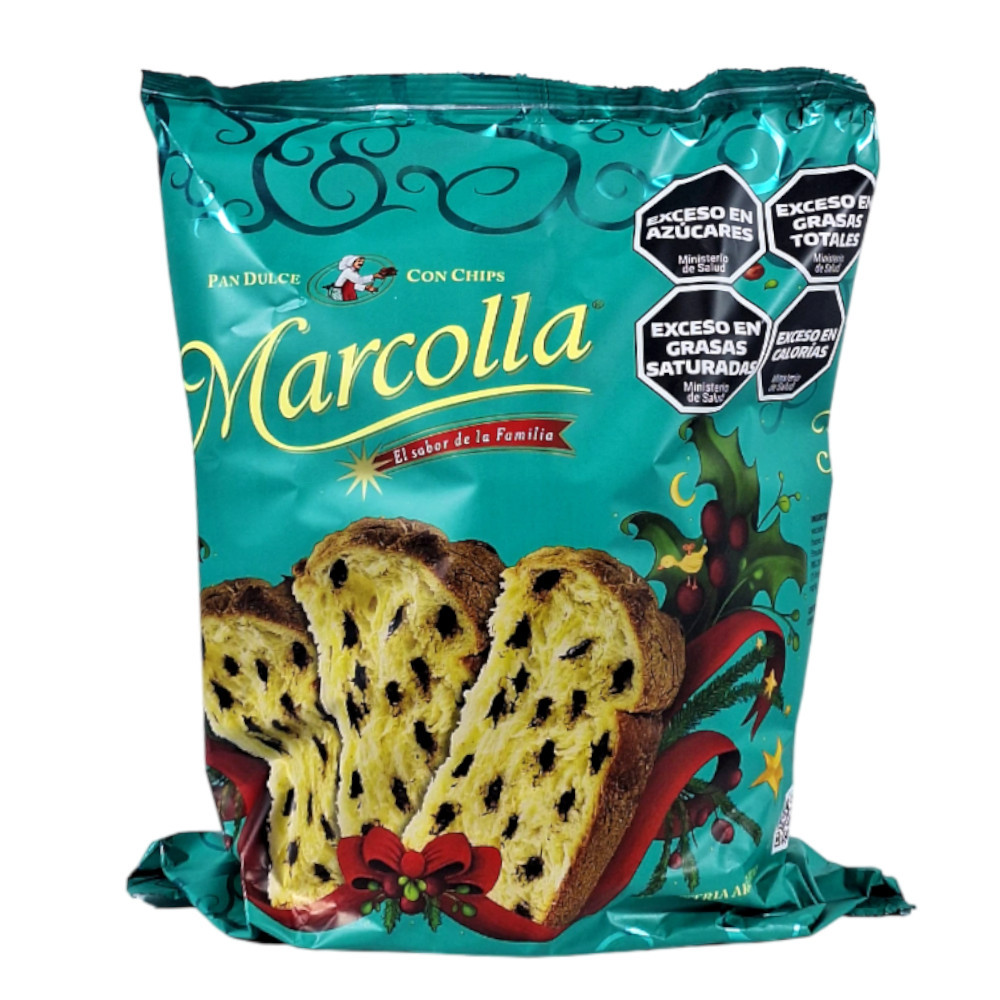 Marcolla Venetian Sweet Bread with Chocolate Chips, 500 g / 17.6 oz