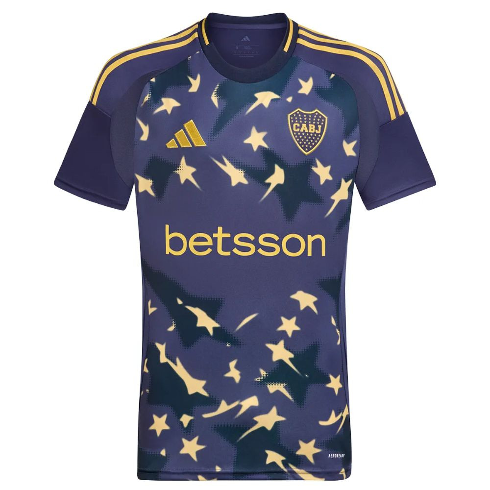 Adidas Boca Juniors Third Jersey Fan Version AEROREADY for Men
