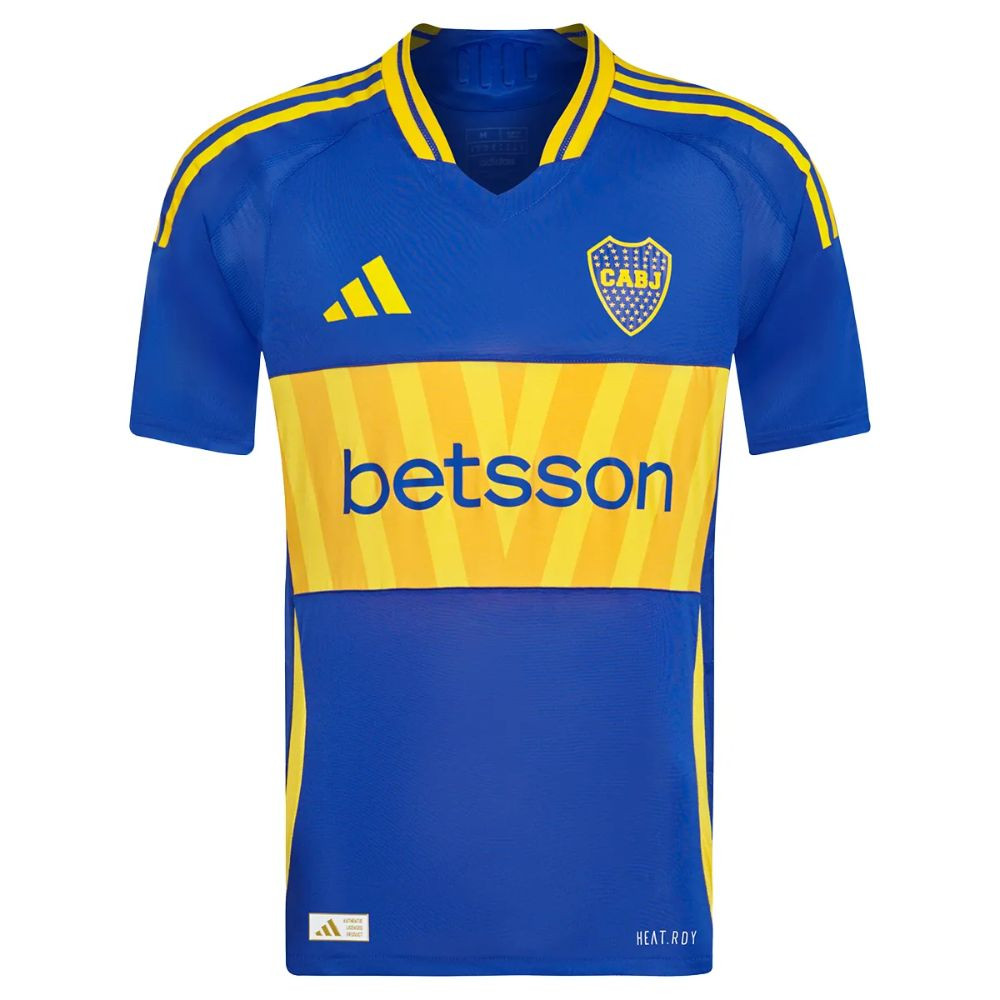 Adidas Boca Juniors Authentic Home Jersey Player Version HEAT