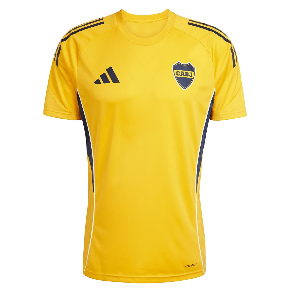 Adidas Boca Juniors Yellow Training Jersey AEROREADY for Men