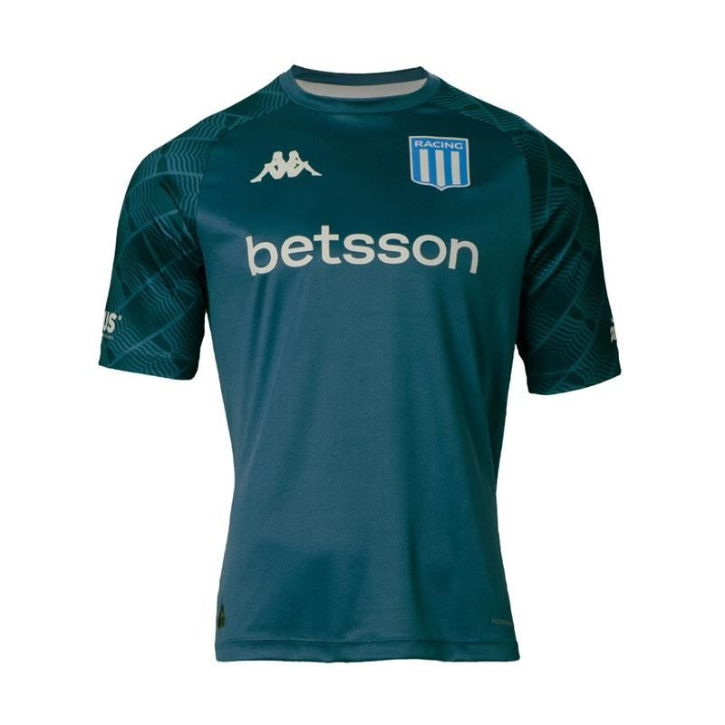 Camiseta Alternativa Remera Kappa Racing Remera Racing Kappa Negra