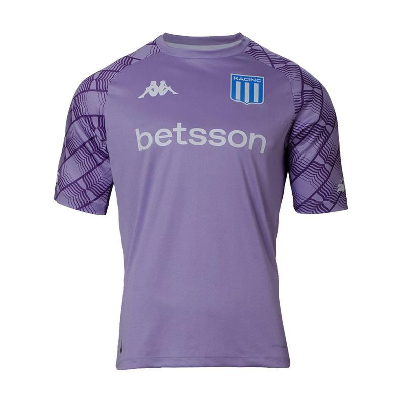 Kappa Racing Club Lilac Goalkeeper Jersey For Men KOMBAT