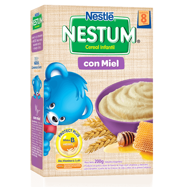 Nestum Cereal Infantil Con Miel Powder Ready To Make Baby Food