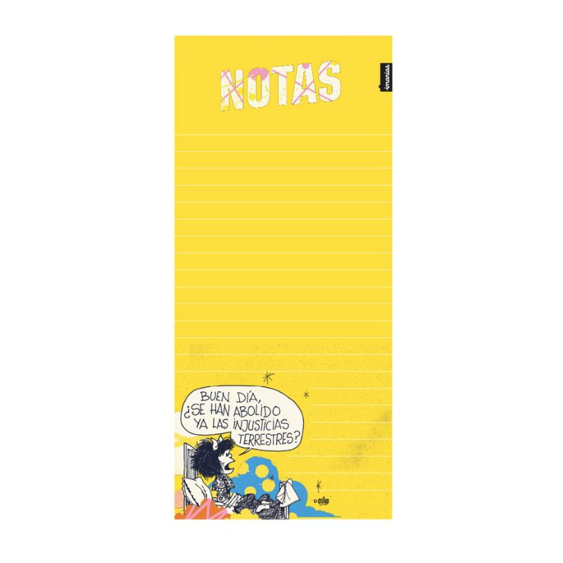 Mafalda Magnetic Notepad Block, Long Format (various models)
