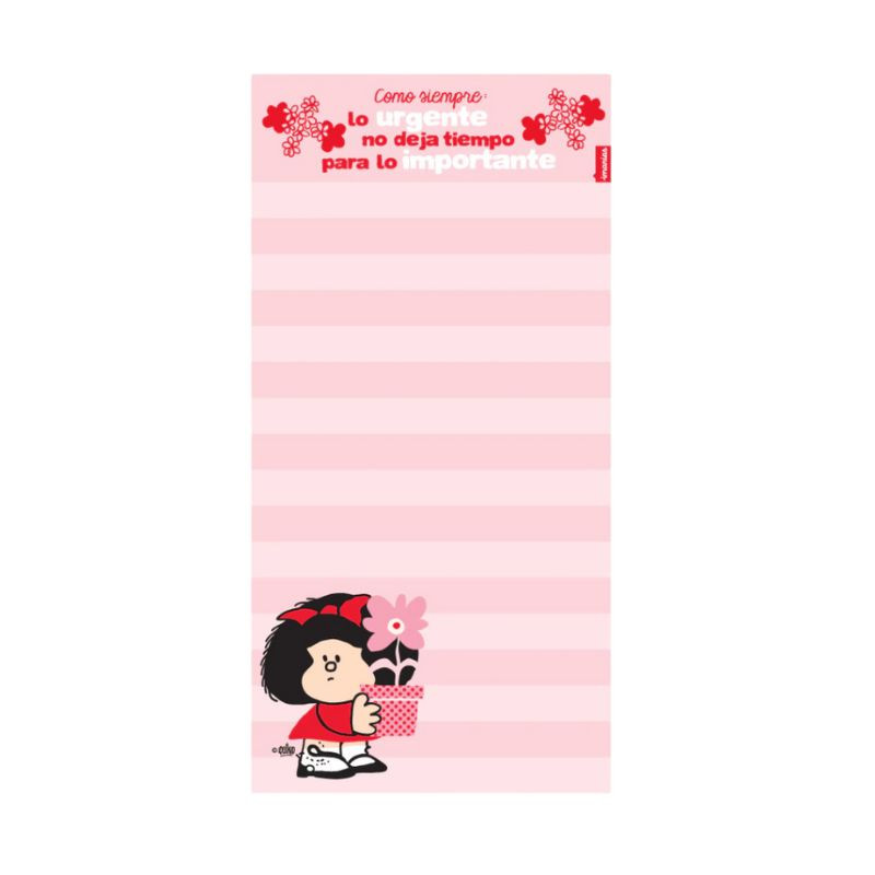 Mafalda Magnetic Notepad Block, Long Format (various models)