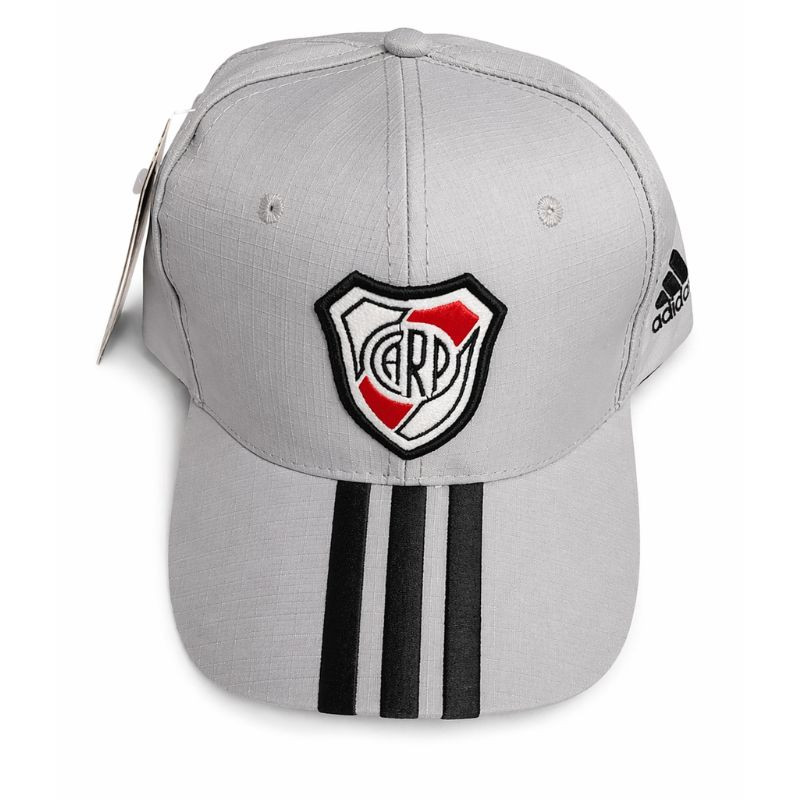 Adidas River Plate Adjustable Cap Embroidered Logo Snapback Hat White
