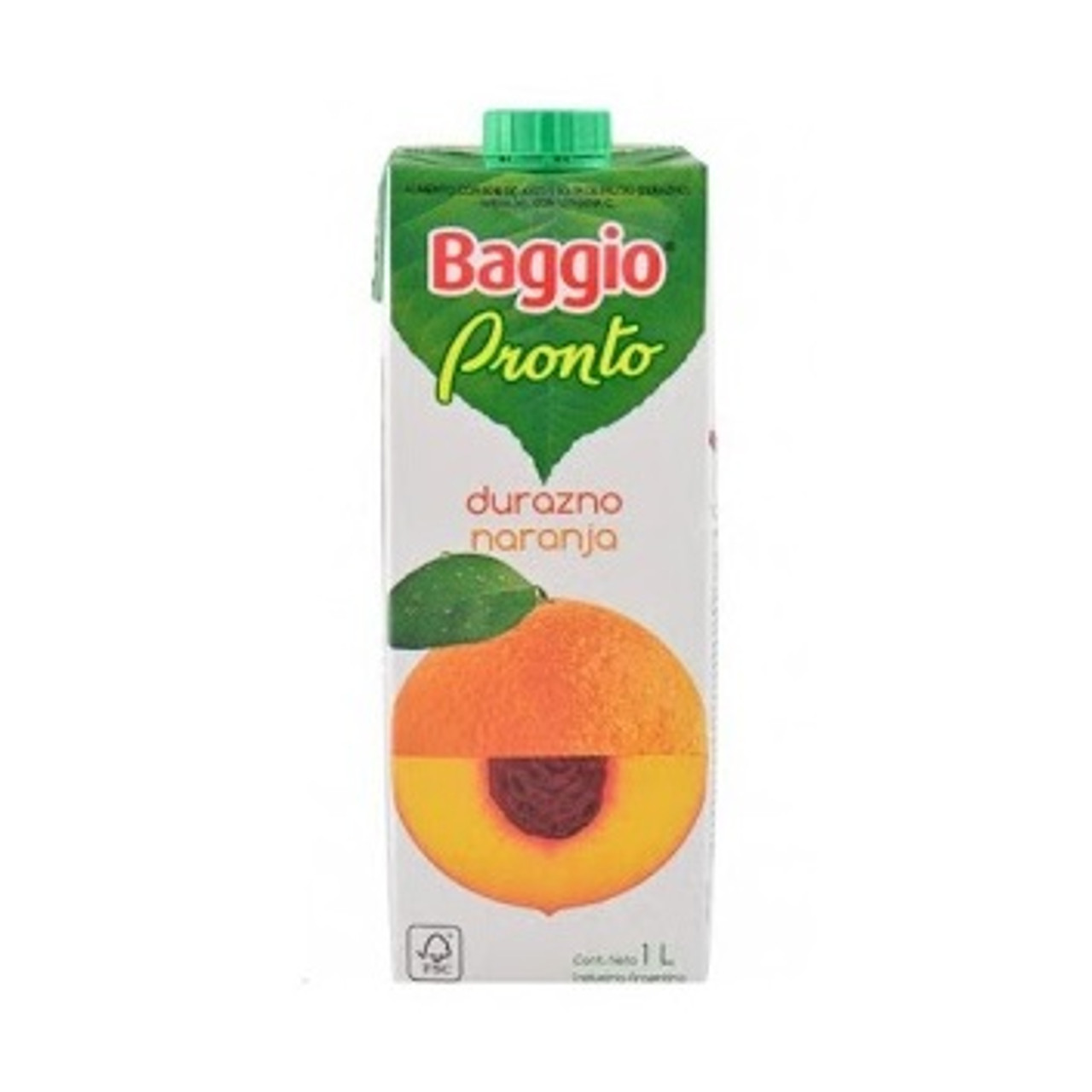 AROMA JUICE ORGANIC PEACH 1L 