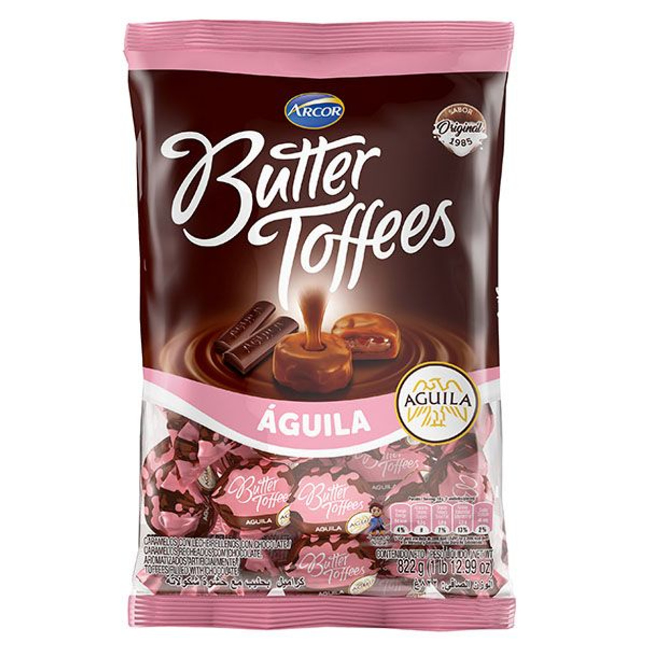 butter toffees chocolate