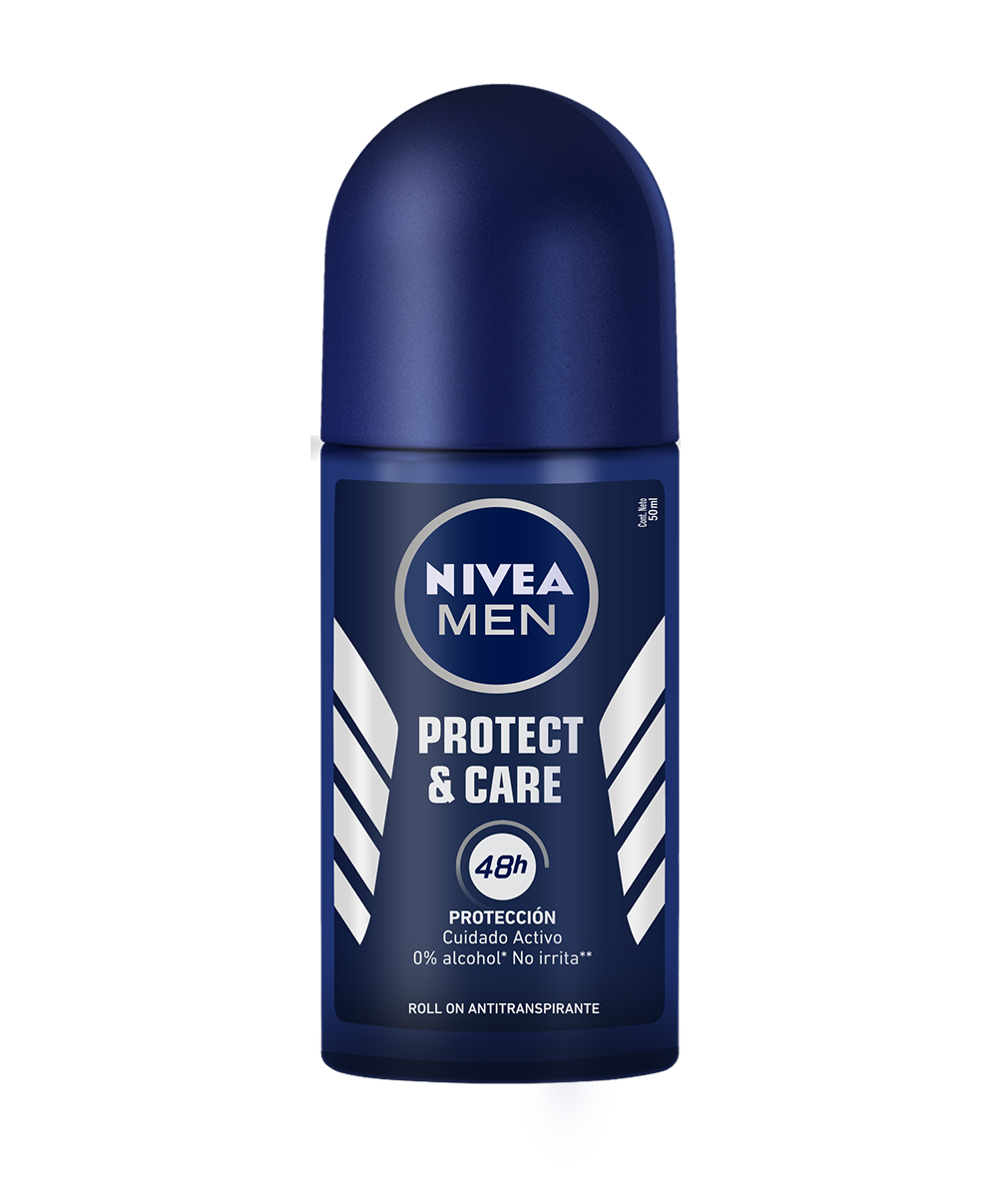 Nivea Men Dry Active Deodorant Roll-On | 48h Schutz Gegen Schweiß & Geruch | 50 Ml | Frischer Duft, Dermatologisch Getestet