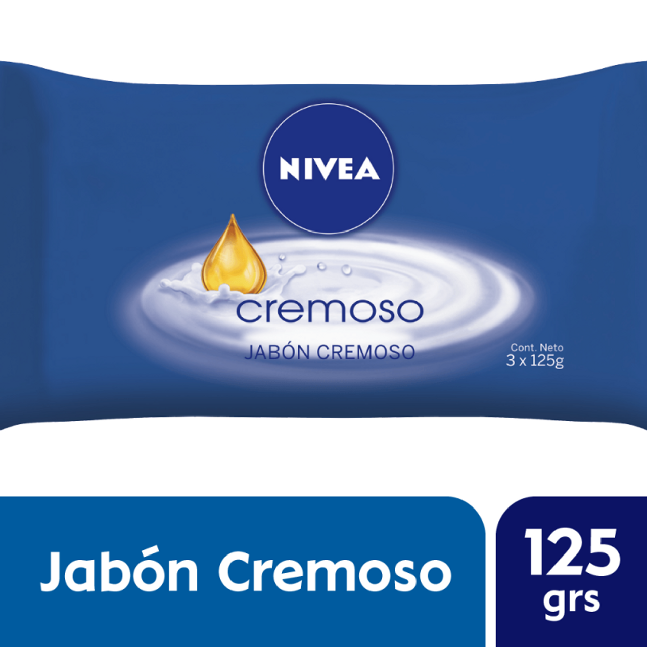 steno kampioen Transplanteren Nivea Jabón Cremoso Creamy Soap Bar with Almond Oil, 125 g / 4.4 oz (pack  of 3 bars) - Pampa Direct