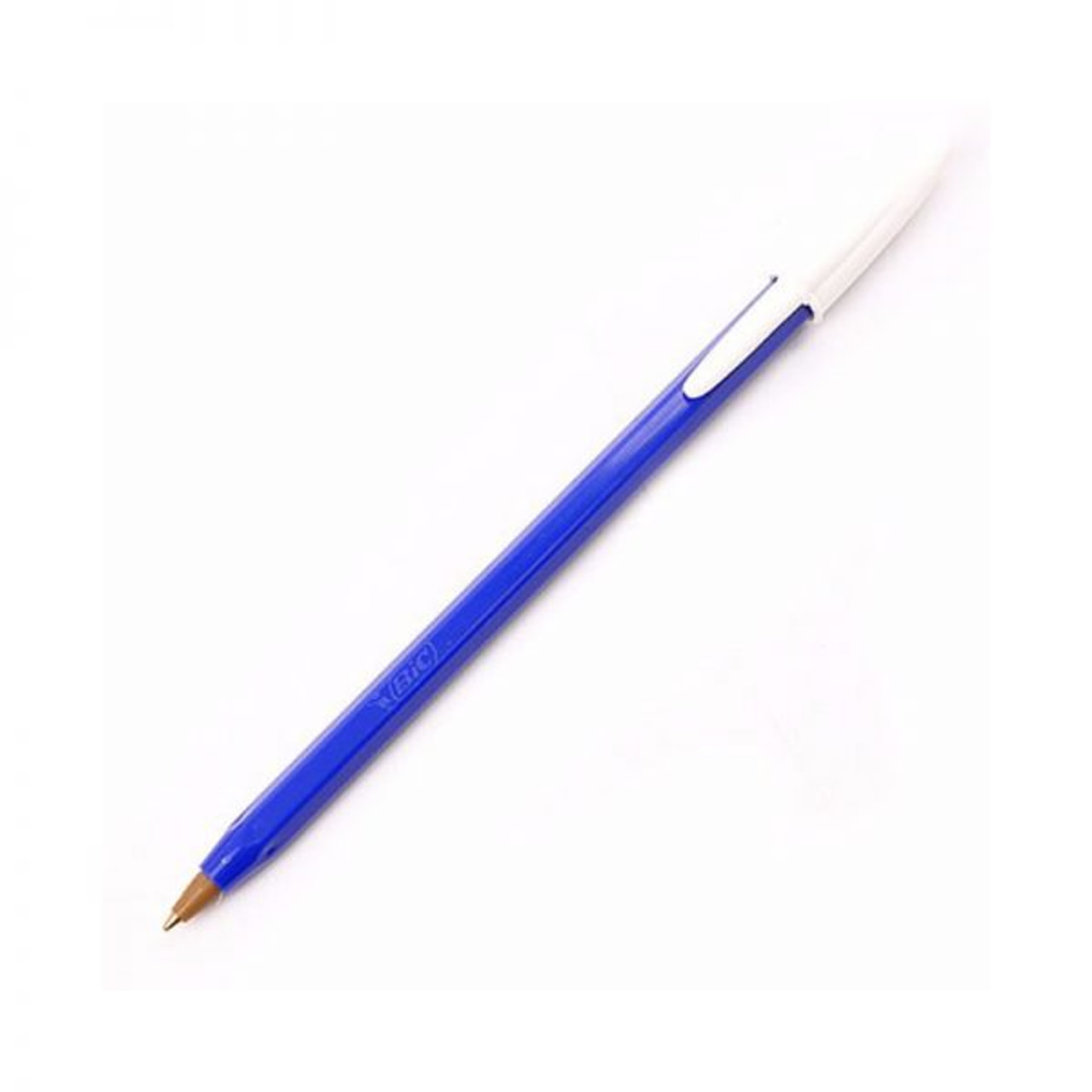 Bic Lapiceras Bolígrafos Azules Classic Blue Pen Extra Duration - Medium  Point (box of 50 units)