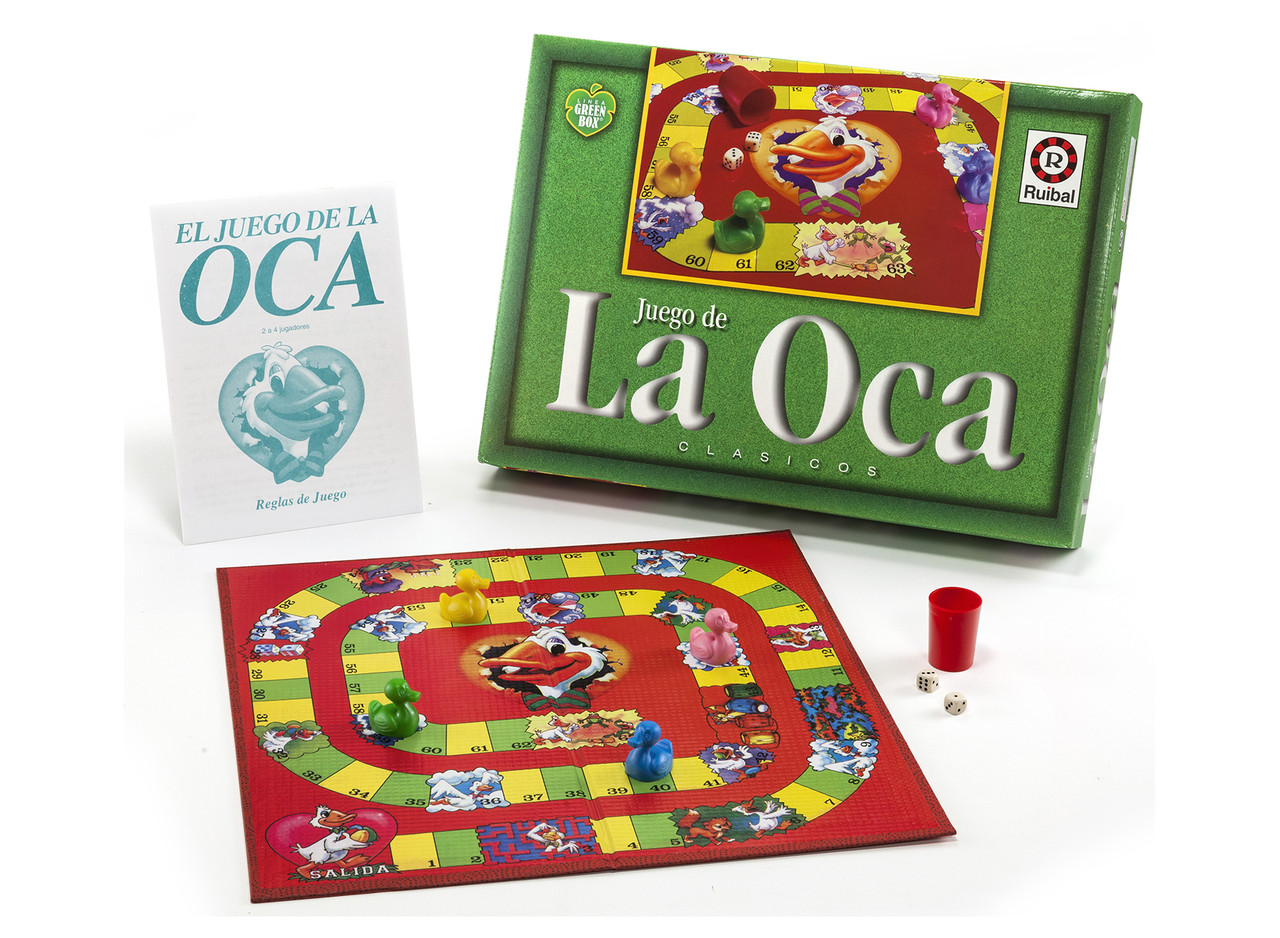 Juego La Oca Old Classic Board Game for Kids by Ruibal (Spanish)