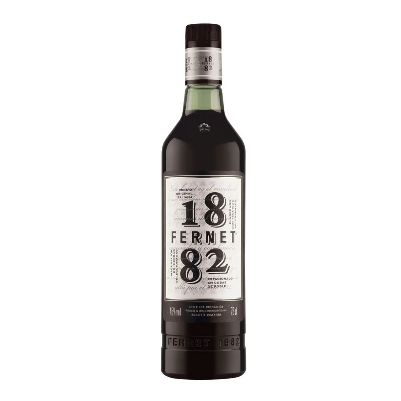 1882 Fernet Bitter Amaro Herbal Infusion Liqueur - ABV 45% (750 ml ...