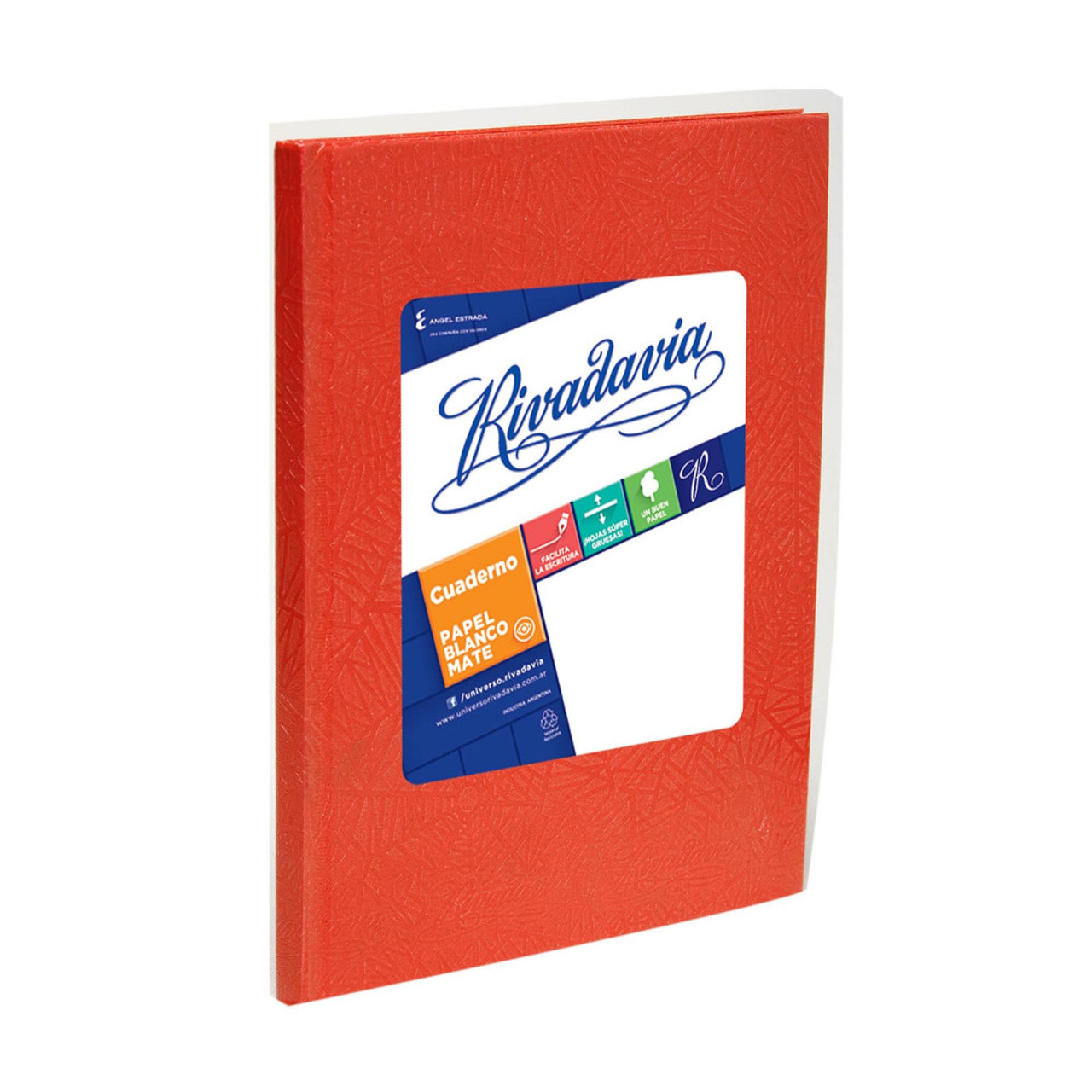 Definir Requisitos Macadán Rivadavia Cuaderno Tapa Dura Cuadriculado Squared Hard Cover Notebook with  50 Matte White Sheets, 190 mm