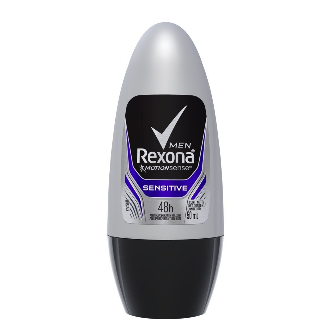 Er is een trend Afvoer onderhoud Rexona Men Sensitive 48h Protection Antiperspirant Desodorante Roll On, 50  g / 1.76 oz