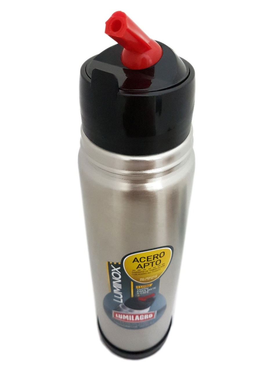 Lumilagro Stainless Steel Thermos Vacuum Bottle with Pouring Beak