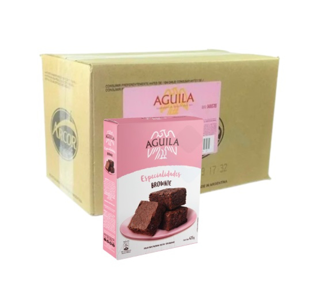 Águila Brownie Powder Ready To Make Classic Homemade Chocolate Brownies  Wholesale Bulk Box, 425 g / 