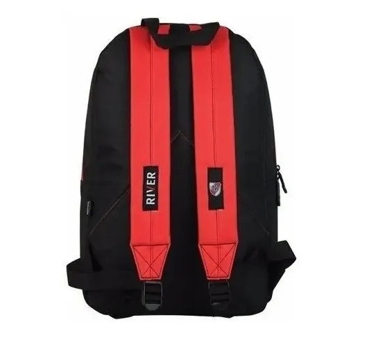 Mochila Deportiva River Plate Sport Backpack River Plate Football Team 100%  Polyester Backpack - Official License, 43 cm x 28 cm x 13 / 16.9\