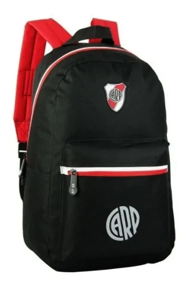 Mochila Deportiva River Plate Sport Backpack River Plate Football Team 100%  Polyester Backpack - Official License, 43 cm x 28 cm x 13 / 16.9\