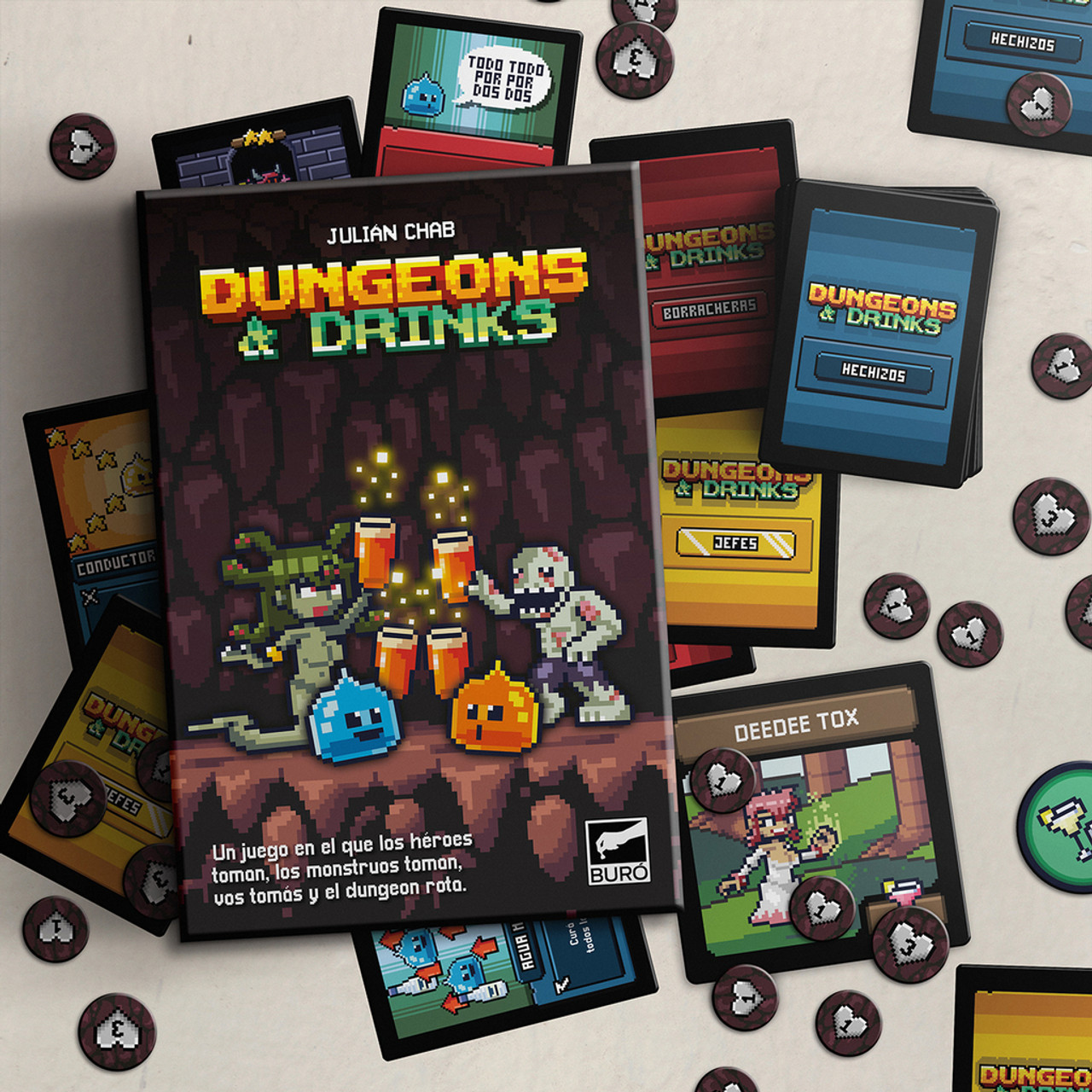 Dungeons & Drinks - Comprar em Excelsior Board Games