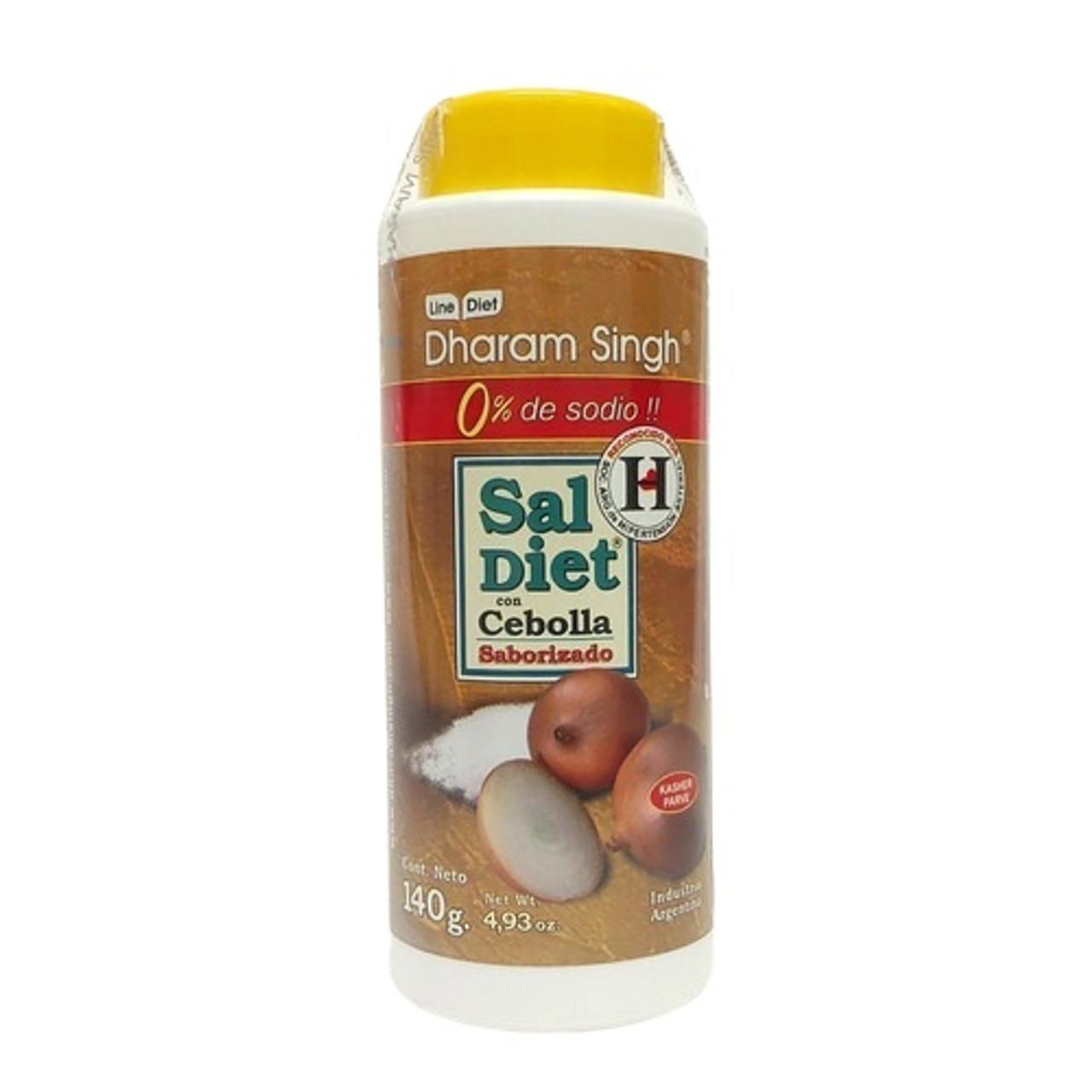 Sal Diet Saborizada Cebolla Sodium Free Salt Substitute Onion Flavor, 70 g  / 2.5 oz bottle