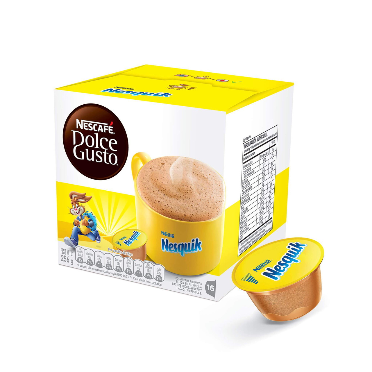 Dolce Gusto】Nestlé Dolce Gusto Capsules Nesquik High Calcium Chocolate  Drink 16pcs x3 Boxes - Shop dolcegusto-tw Chocolate - Pinkoi