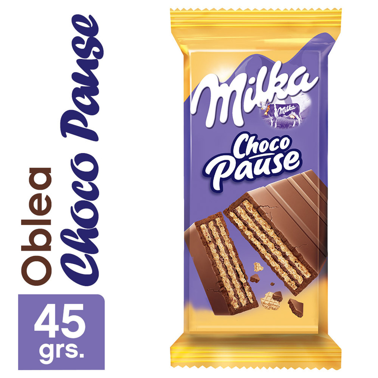 Milka Chocolate Candy | Milk Chocolate Tablet Caramel | 3,5 Oz /100 Gr