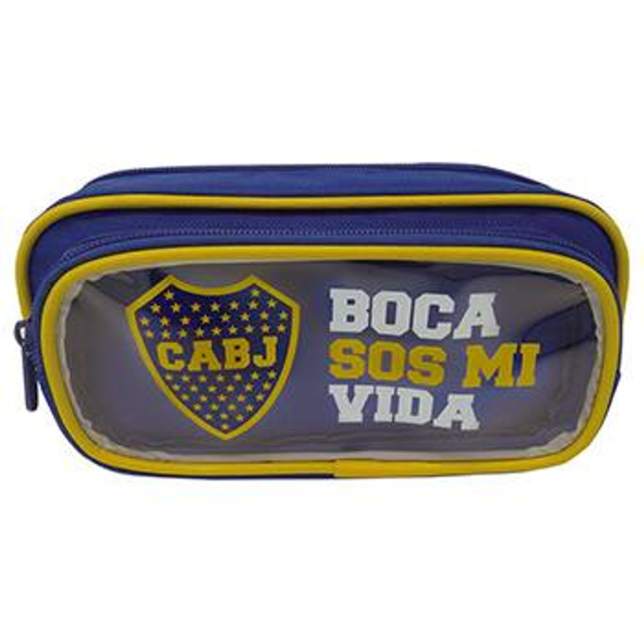 Cartuchera Boca Juniors 1 Closure - School Boys & Girls Pencil Bag