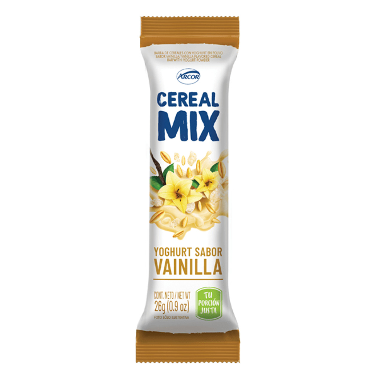 Cereal Mix Barrita de Cereal Cereal Bar with Vanilla & Yoghurt, 26 g /   oz (box