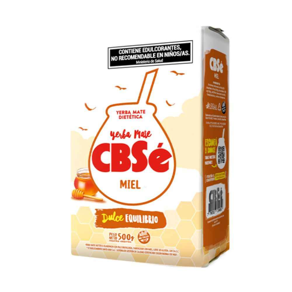 CBSé Yerba Mate Miel Honey, 500 g lb