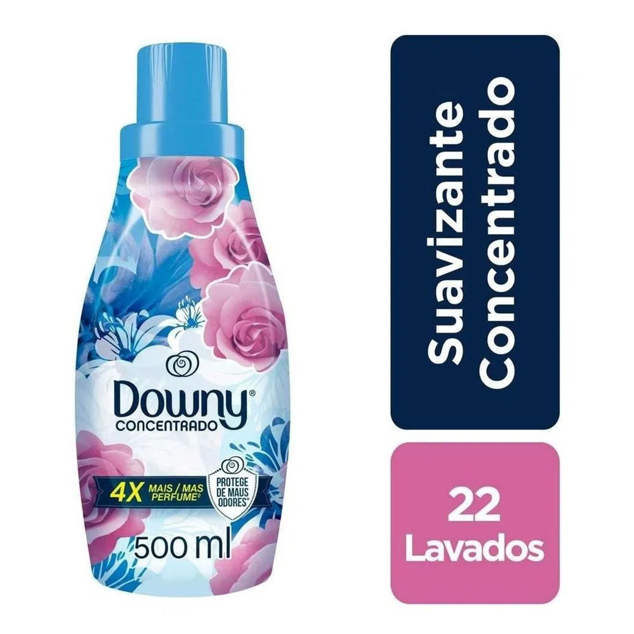 Downy Concentrado Brisa Fresca Laundry Fabric Conditioner for Hand-Washing or Washing Machine, 500 ml / 16.9 fl oz